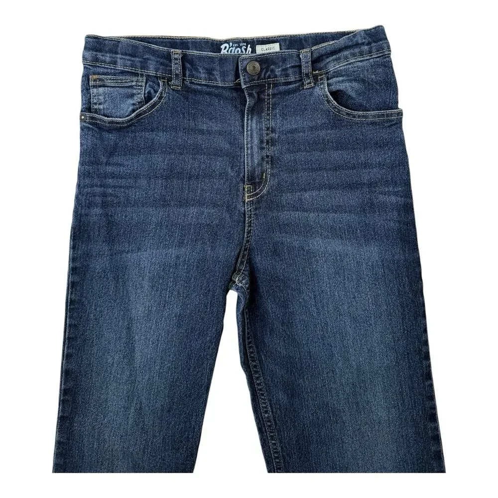 OshKosh Bgosh Denim Jeans‎ Boys Size 14R Regular Classic Straight Leg Youth EUC